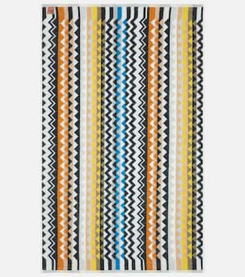 Best Zigzag set of 2 cotton terry towels | Missoni
