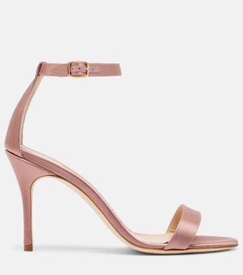 Chaos satin sandals  | Manolo Blahnik