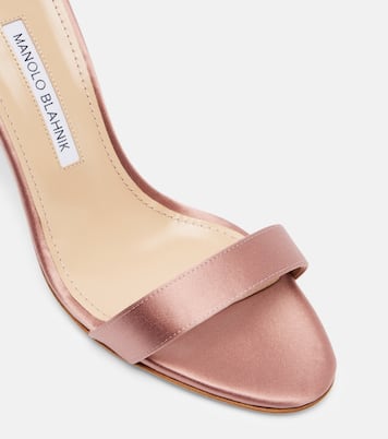 Chaos satin sandals  | Manolo Blahnik