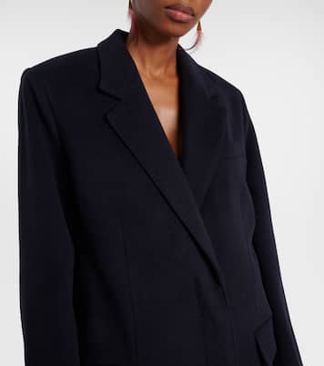 Manteau Ellenita en laine et cachemire mélangés | Isabel Marant