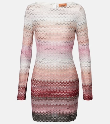 Minikleid aus Häkelstrick | Missoni
