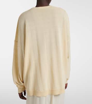 Basel cotton-blend sweater | The Frankie Shop