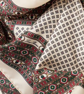 Printed silk scarf | Loro Piana