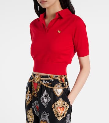 Polo en cachemire et soie | Dolce&Gabbana