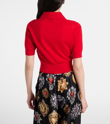 Polo en cachemire et soie | Dolce&Gabbana