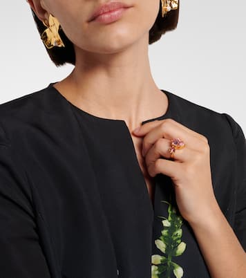 Bague à cristaux | Oscar de la Renta