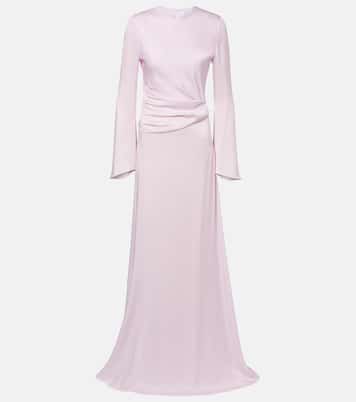 Robe aus Satin | McQueen