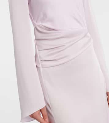 Robe aus Satin | McQueen