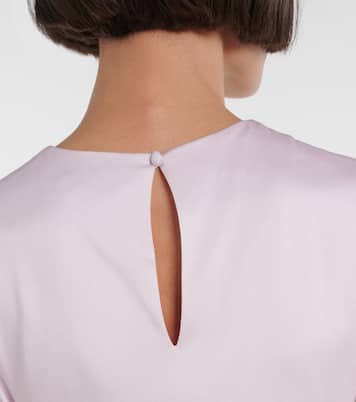 Robe aus Satin | McQueen