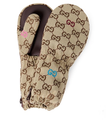 Guanti in canvas GG | Gucci Kids