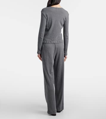 Weite Hose aus Baumwolle | Leset