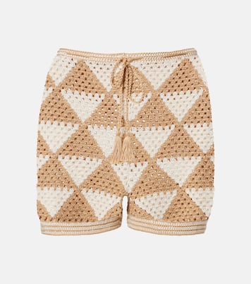 Maija crochet cotton shorts | Anna Kosturova