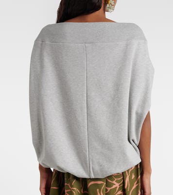 Sweat-shirt Cocoon en jersey de coton | Dries Van Noten