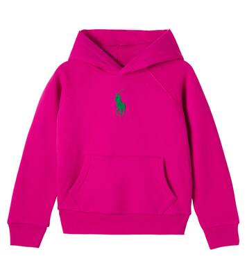Logo cotton-blend fleece hoodie | Polo Ralph Lauren Kids