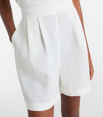 Linen shorts | Asceno