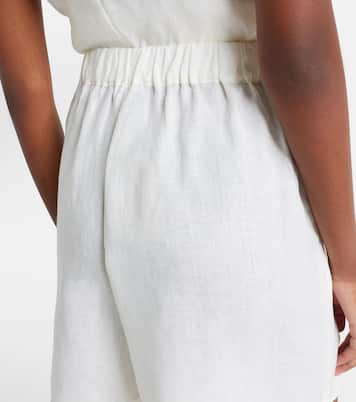 Linen shorts | Asceno