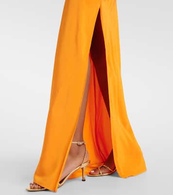 Isla silk crêpe de chine gown | SIR