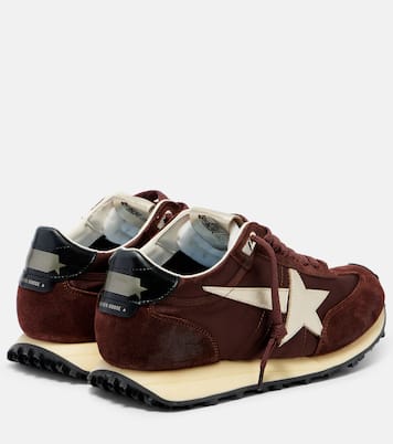 Baskets Marathon en satin et daim | Golden Goose