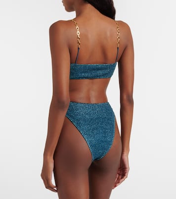 Lumière O Chain lamé bikini | Oséree
