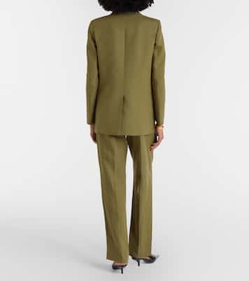 Midday Sun linen wide-leg pants | Blazé Milano