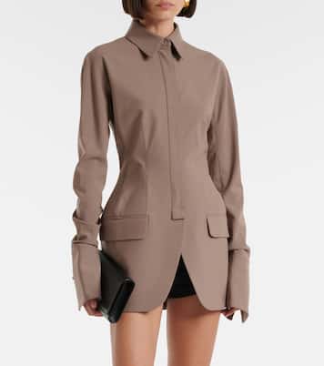 装饰腰摆夹克 | Mugler