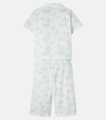 Set Blossoms aus Hemd und Hose aus Baumwolle | Tinycottons