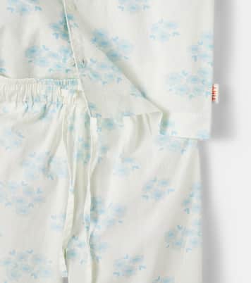 Set Blossoms aus Hemd und Hose aus Baumwolle | Tinycottons