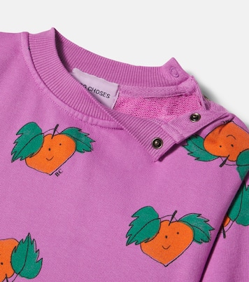 Baby Sweatshirt Tangerine aus Jersey | Bobo Choses
