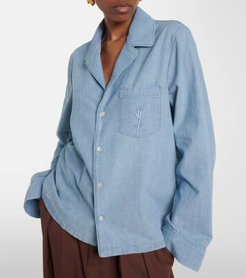 Cassandre denim shirt | Saint Laurent