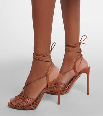Ritmo leather sandals | Aquazzura