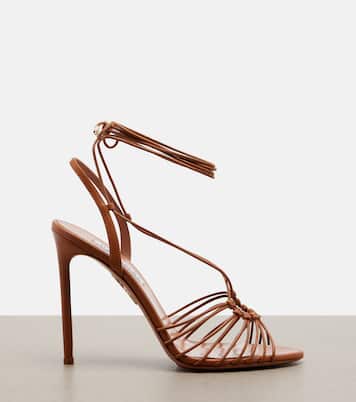 Ritmo leather sandals | Aquazzura