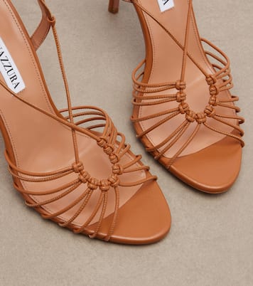 Ritmo leather sandals | Aquazzura