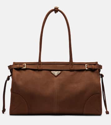 Prada Bonnie Large leather shoulder bag | Prada