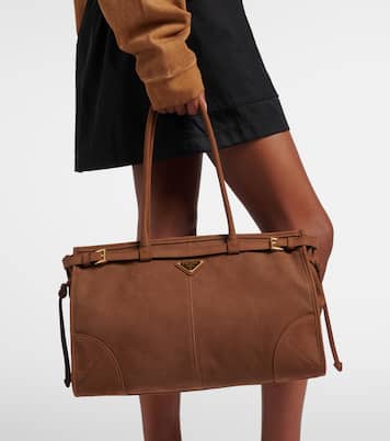 Prada Bonnie Large leather shoulder bag | Prada