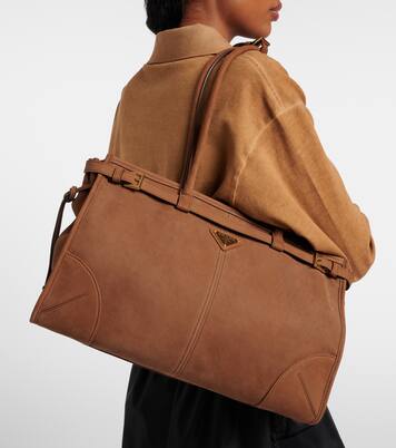 Prada Bonnie Large leather shoulder bag | Prada