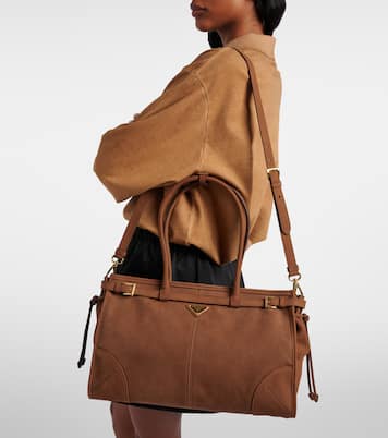 Prada Bonnie Large leather shoulder bag | Prada