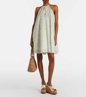 Minikleid aus Baumwollpopeline | Stella McCartney
