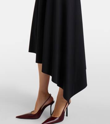 Abito a portafoglio in jersey | Victoria Beckham