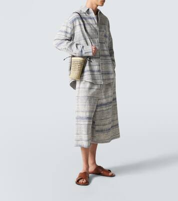 Paula's Ibiza Braid woven bucket bag | Loewe