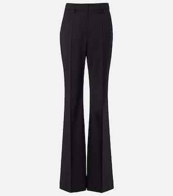 Pantalon évasé en laine vierge | Sportmax