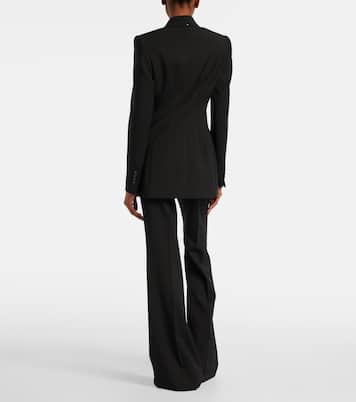 Pantalon évasé en laine vierge | Sportmax