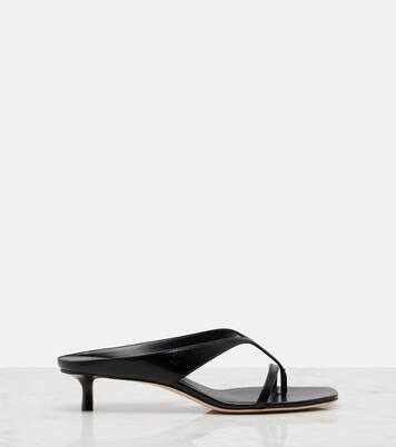 Emery leather thong sandals | Jimmy Choo