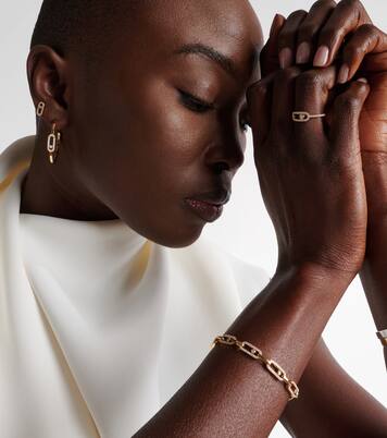 Move Uno 18kt gold ring with diamonds | Messika