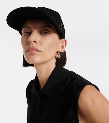 Cassandre felted baseball cap  | Saint Laurent