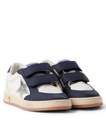 Ball Star leather sneakers | Golden Goose Kids