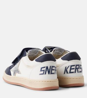Ball Star leather sneakers | Golden Goose Kids
