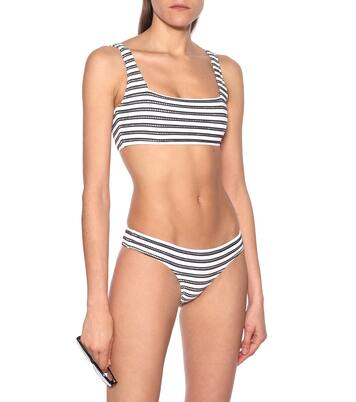 Culotte de bikini Corsica rayée | Heidi Klein