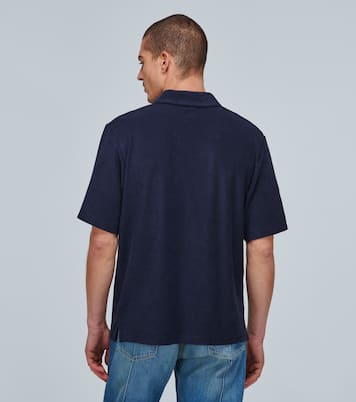 Cotton terry shirt | Sunspel