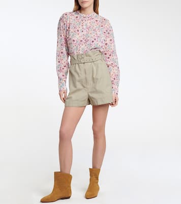 Shorts Parana aus Baumwolle und Leinen | Marant Etoile