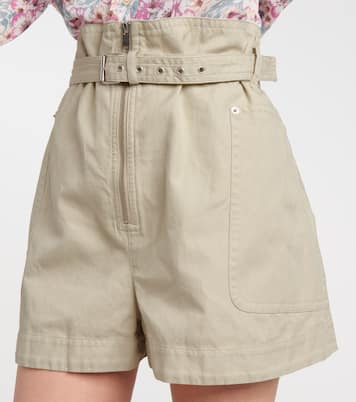 Shorts Parana aus Baumwolle und Leinen | Marant Etoile